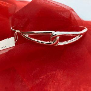 Silver Tone Slide Bracelet